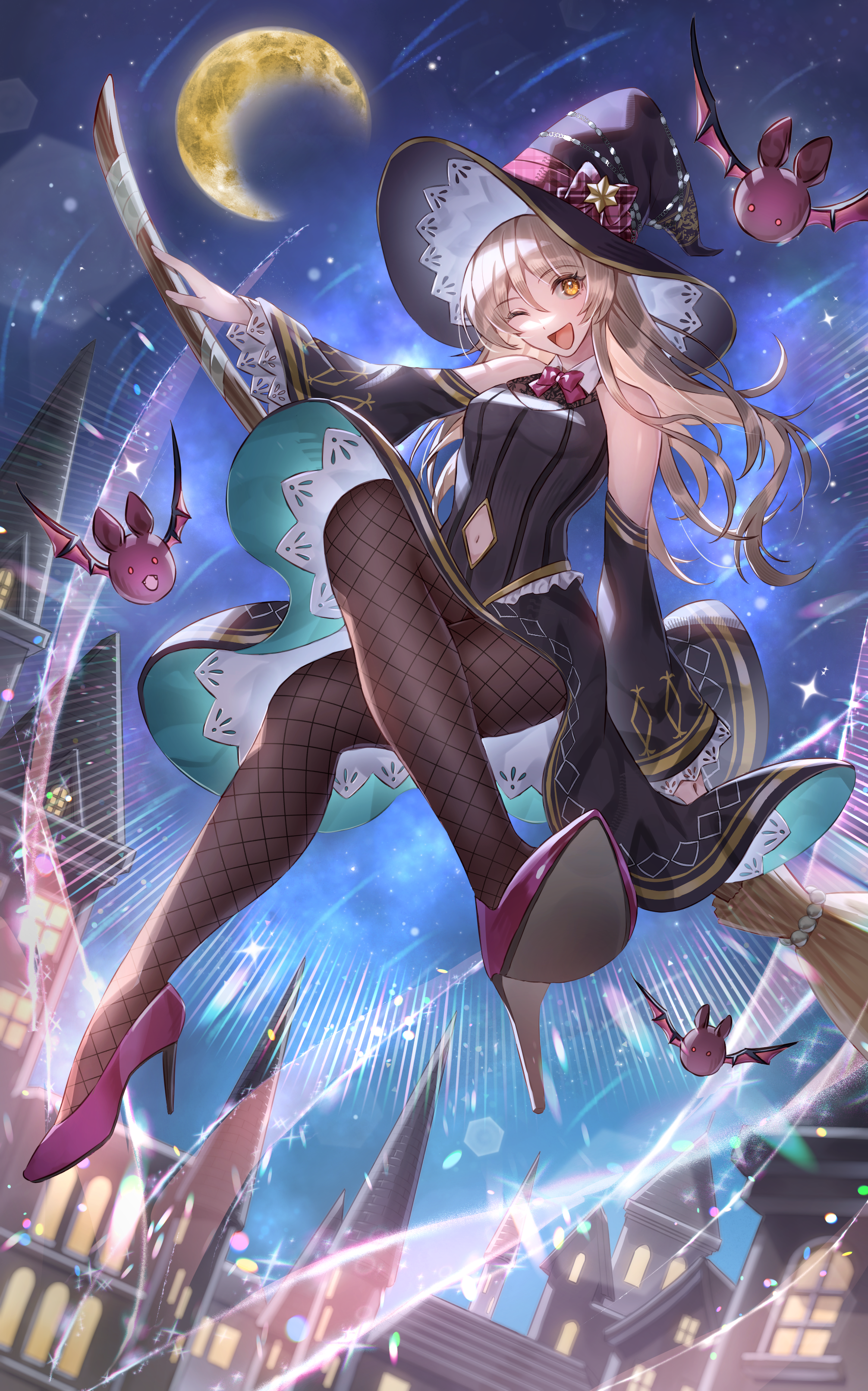 ヒロイロ イラストコンテスト 第3位作品「Magic Night」水煮様
